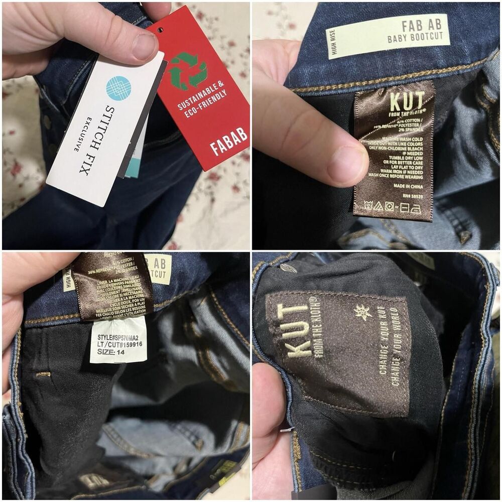 Kut-from-the-kloth Women's Blue Jeans - Picture 7 of 8